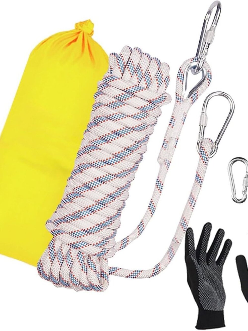 Static Climbing Rope - Heavy Duty Climbing Rope for Rock Climbing, Tree Climbing